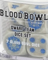 Blood Bowl Dwarf Team Dice Blood Bowl Dwarf Team Dice